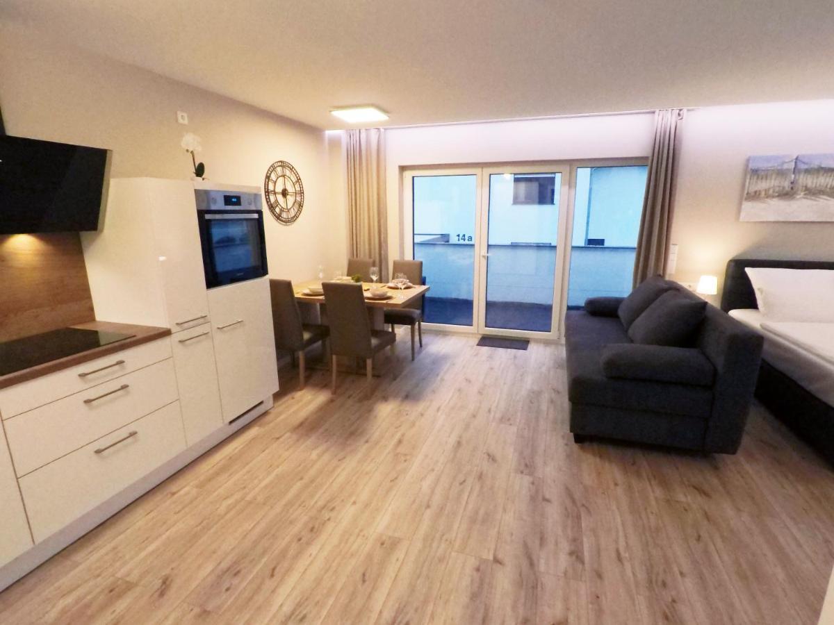 -Neubau- 42 Qm Balkon-Apartment Fulda Buitenkant foto