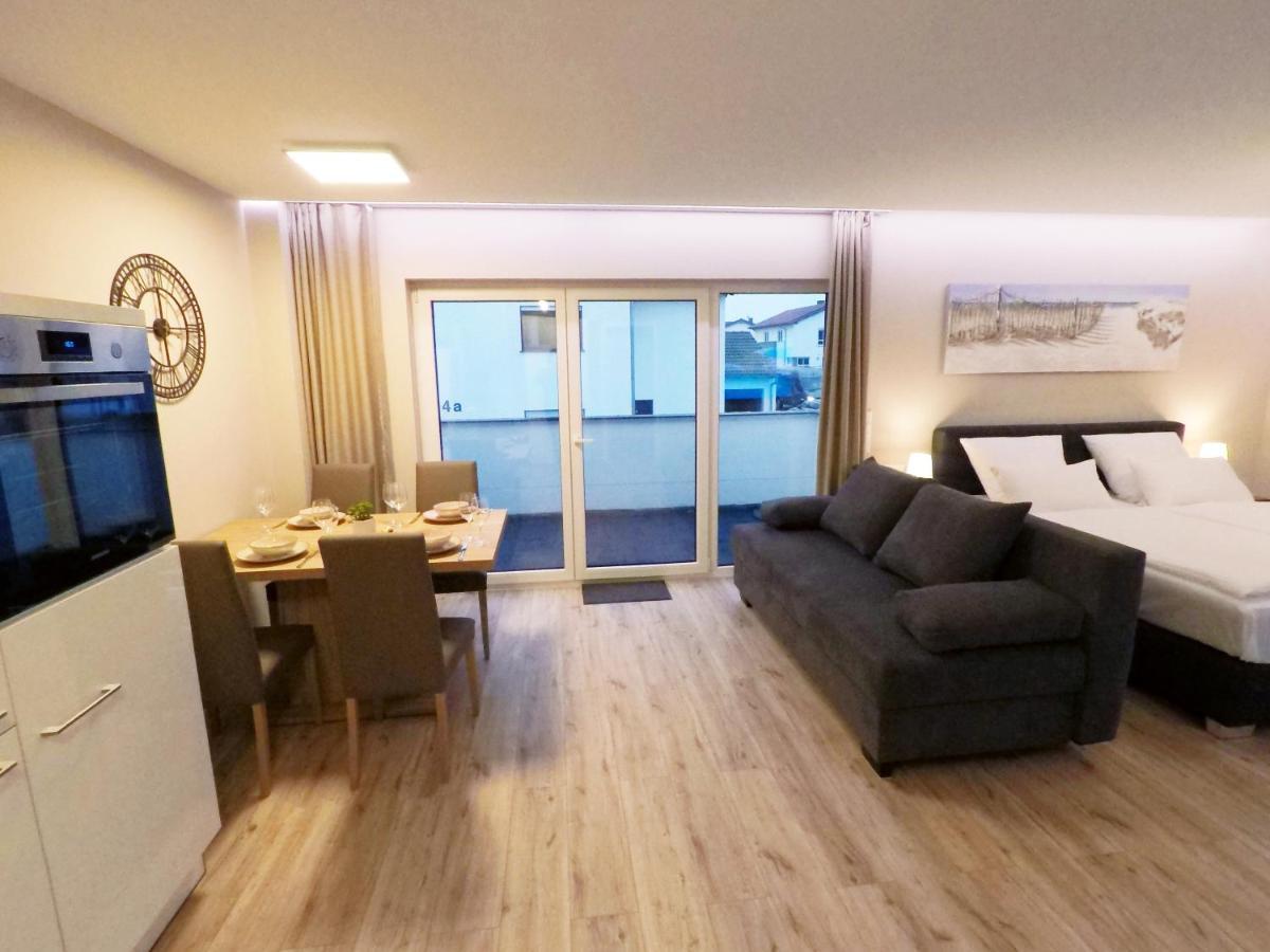 -Neubau- 42 Qm Balkon-Apartment Fulda Buitenkant foto